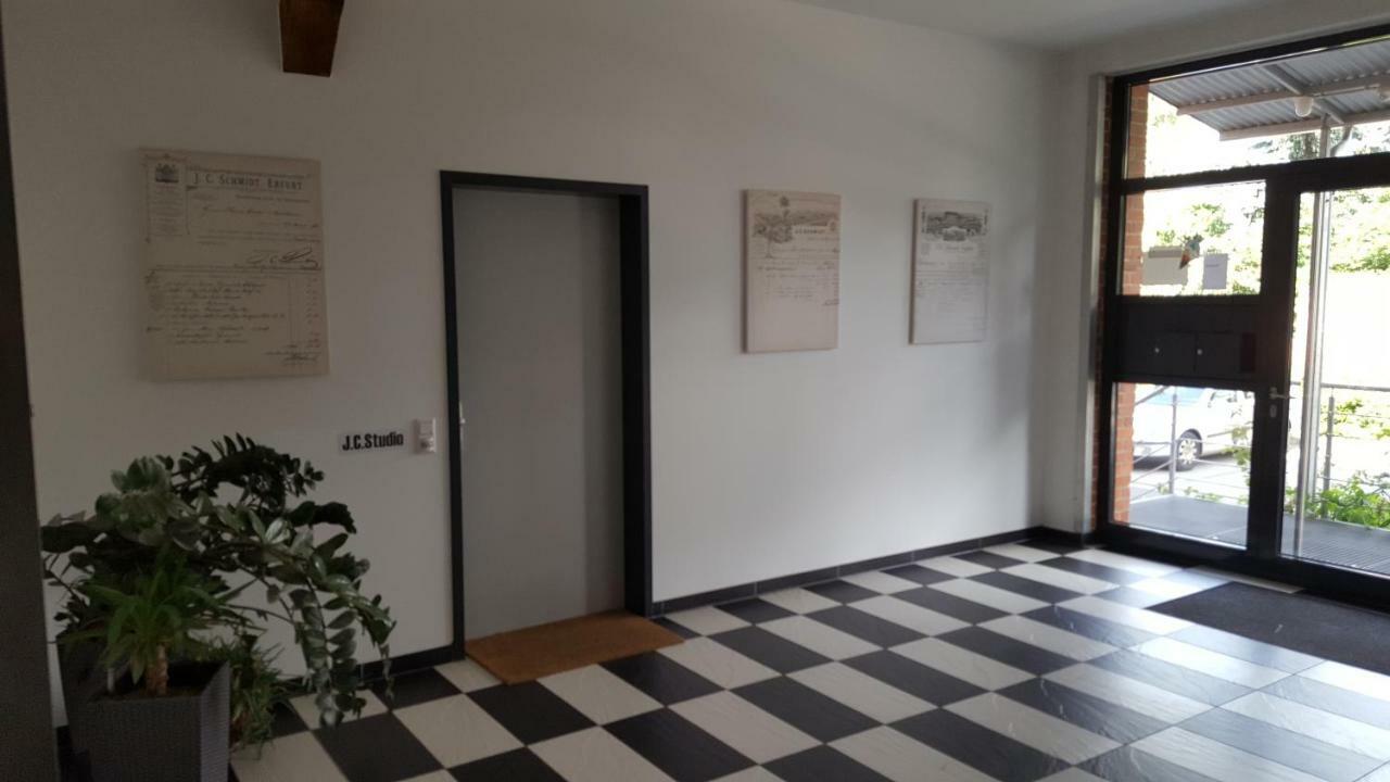 Aryve Jc Studio - Altstadtnahes Boutique Apartment Inklusive Kostenfreiem Parkplatz แอร์ฟวร์ท ภายนอก รูปภาพ